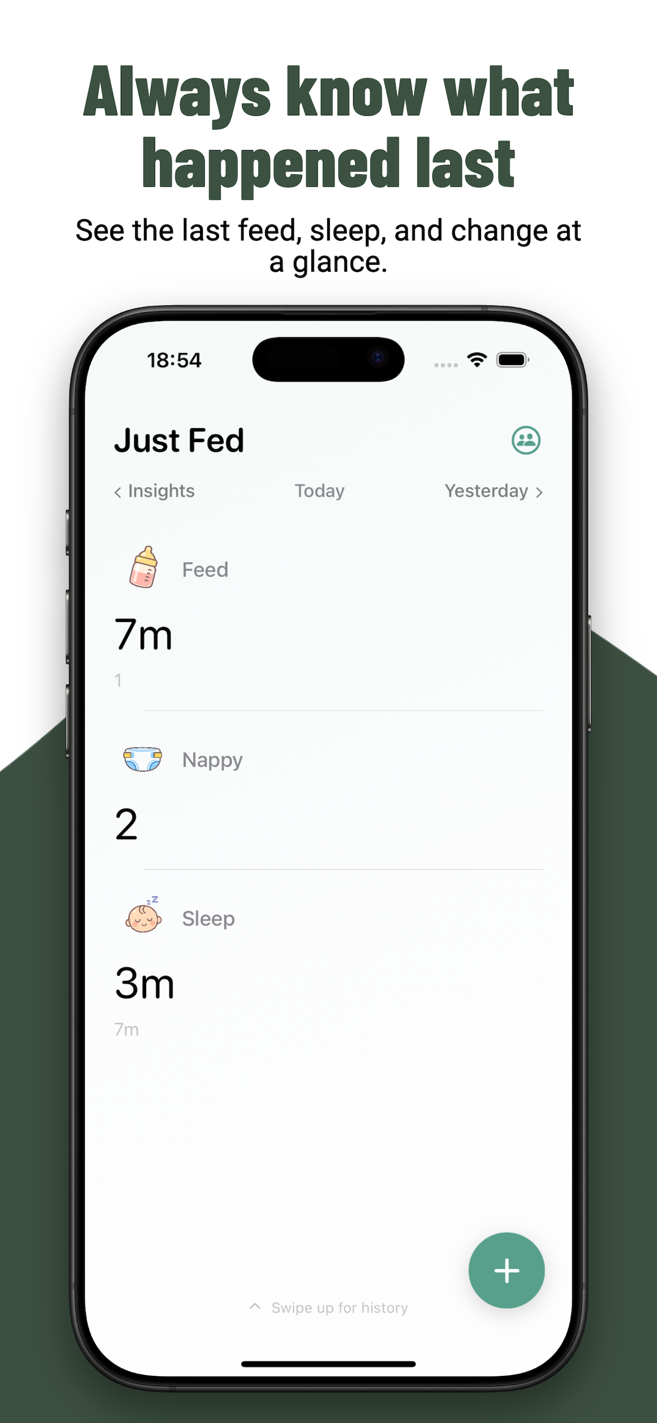 Track everything at a glance